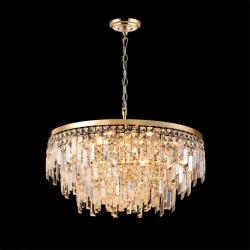 Люстра ЛАЙТ СФЕРА F7-ф600*H300 H Золото