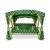 Качели садовые АРНОВЕРК Княгиня Зеленый 227*170*188 см Качели садовые АРНОВЕРК Княгиня Зеленый 227*170*188 см