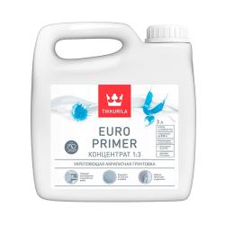 Грунт-концентрат TIKKURILA Euro Primer 1:3 3 л