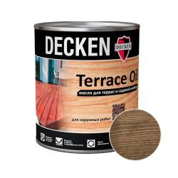 Масло DECKEN Terrase Oil Wood для террас Мербау 0,75 л