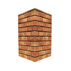 Искусственный камень WHITE HILLS Лондон брик угловой 300-65