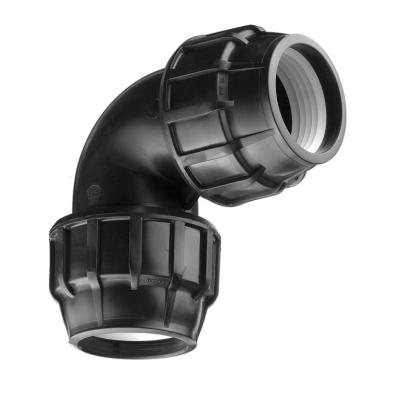 ПЭ Отвод соед. раз. 90 PN 10  ПЭ Отвод соед. раз. 90 PN 10