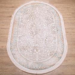 Ковер Ascona 4323A BEJ FLOS / BEJ FLOS овал  размер 1,4*2,1м