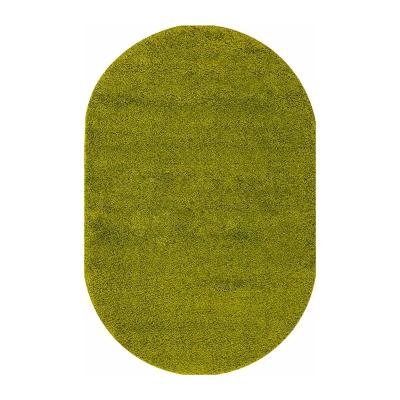 Ковер SHAGGY ULTRA s600 GREEN овал размер 2*3 м