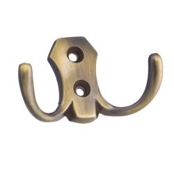 Крючок двухрожковый бронза античная WP8909АВ