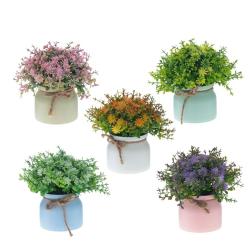 (АКЦИЯ) Цветочная композиция в асс (16*16*18 см) /796259/РЕМЕКО