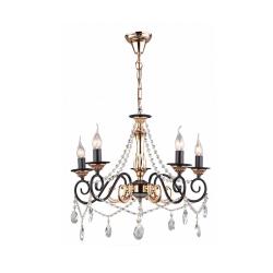 Люстра ЛАЙТ СФЕРА 7025/5 FG+BK Золото