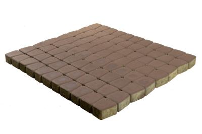 Плитка тротуарная BRAER Классико круговая Коричневый