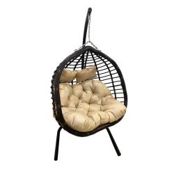 Кресло подвесное GARDEN STORY Ортис Коричневый 130*130*75 см