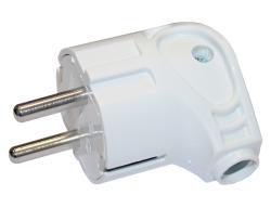 Вилка MAKEL угловая белый 10027