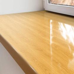 Подоконник акриловый КРИСТАЛЛИТ Дуб натуральный глянцевый 0,5 м