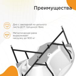 Ванна акриловая RADOMIR Сандра 149*149 см