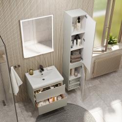 Пенал RUVANN Stello Grey 30 33,2*170 см