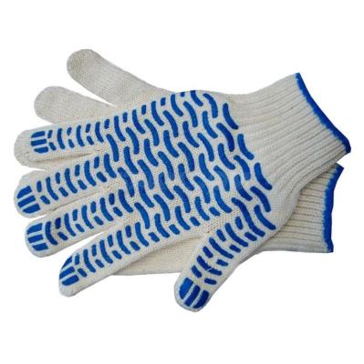 Перчатки х/б с ПВХ волна 10 класс