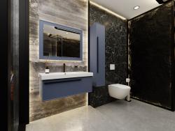 Тумба с раковиной LA FENICE Elba 100 синий 