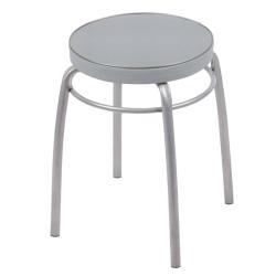 Табурет NIKA Фабрик 1 серый ТФ01/С
