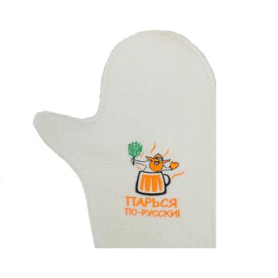 Рукавица для бани ДОБРОПАРОВЪ Парься по-русски
