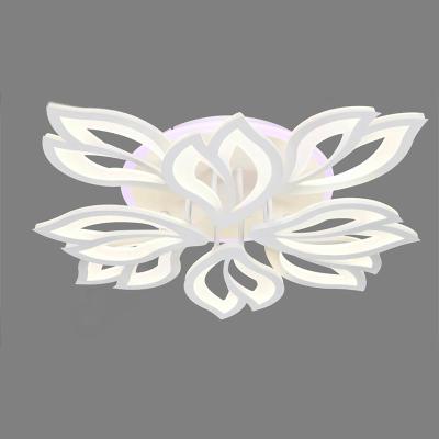 Люстра ЛАЙТ СФЕРА 3053/4+4 WT+RGB Белый