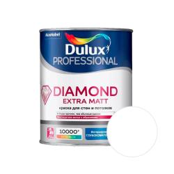 Краска DULUX Diamond Extra Matt для стен и потолков Белый 1 л