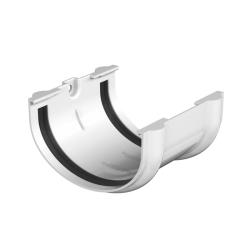 Соединитель желоба ТЕХНОНИКОЛЬ Оптима Белый 120/80 мм