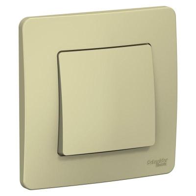 Переключатель SYSTEME ELECTRIC Blanca 1 клавиша бежевый BLNVS010607