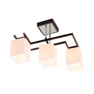 Люстра ЛАЙТ СФЕРА 74315/3 Coffee+chrome Кофе