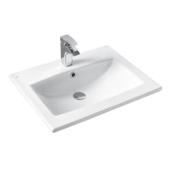 Тумба с раковиной АСБ-МЕБЕЛЬ Лира 60 дуб сонома