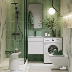 Тумба с раковиной AQWELLA Duet подвесная 115 L