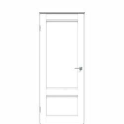 Дверное полотно TRIADOORS L16 сатин белый глухое 2000*600 мм