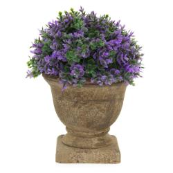 045106/3 Декоративная композиция "Цветы", (13*13*15см)