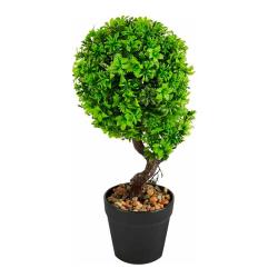 (АКЦИЯ) Цветок искусственный Дерево шар 12*12*27см /LM23NY0180/Уникс/