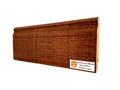 Плинтус ламинированный TECKWOOD Дуб баррел 2150*100*16 мм