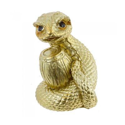 807546 Фигурка декоративная РЕМЕКО "Змея" (5*7*17см)