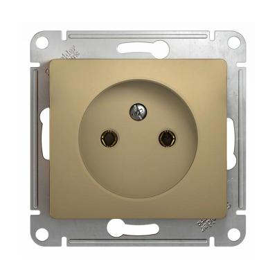 Механизм розетки сетевой SYSTEME ELECTRIC Glossa титан GSL000441