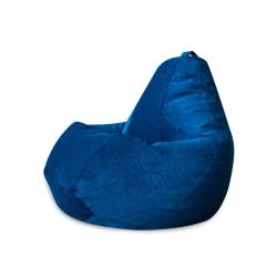Кресло-мешок DREAMBAG Микровельвет Синий 95*135 см