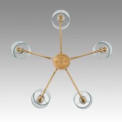 Люстра ODEON Anri 6590/5 Латунь