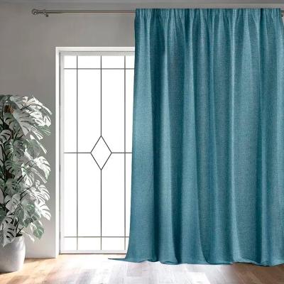 Штора РОСТЭКС Блэкаут Синий 360*280 см