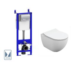 Комплект инсталляция УКЛАД с унитазом CERSANIT 68366