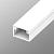 Канал кабельный AGIS PROFILE белый 15*10 мм