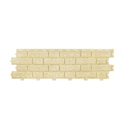 Сайдинг TECOS Brickwork бежевый 350*1140 мм