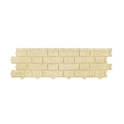 Сайдинг TECOS Brickwork бежевый 350*1140 мм