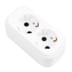 Колодка UNIVERSAL 2 гнезда с заземлением E302