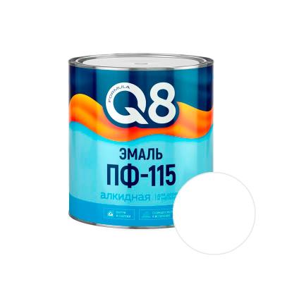 Эмаль FORMULA Q8 ПФ-115 Белый 1,8 кг