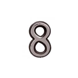 Цифра 8 АЛЛЮР хром 31*50 мм