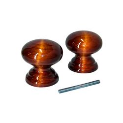 Ручка-кноб Красное дерево 2043