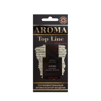 Ароматизатор автомобильный AROMA TOP LINE №35 Lalique encre noire