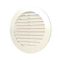 Решетка вентиляционная ERA 10РКН Ivory круглая