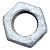 Контргайка оцинкованная 2"