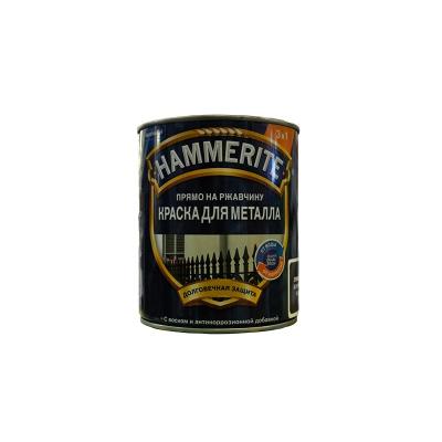 Грунт-эмаль HAMMERITE молотковая Черный RAL 9005 0,75 л