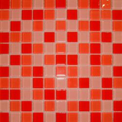 Мозаика KERAMOGRAD Красный 30*30 см